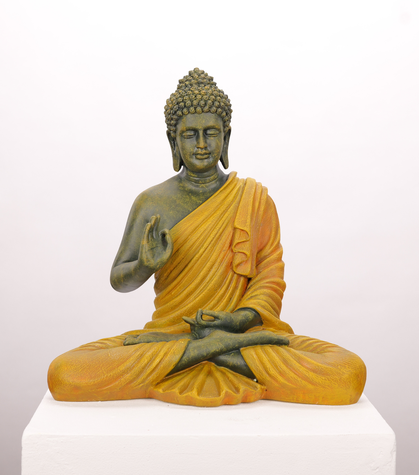 The Quiet Abode- Meditative Buddha Figurine