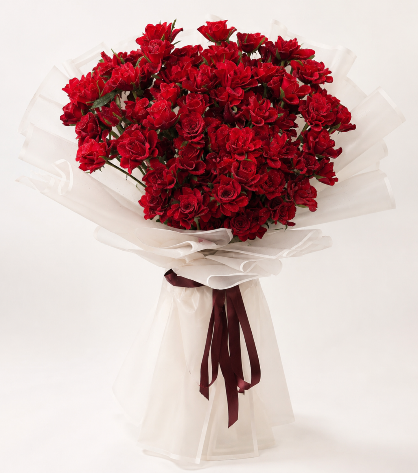 The Grand Gesture- Oversized Sculpted Rose Composition