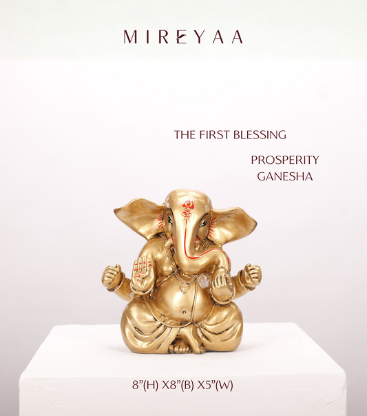 The First Blessing- Prosperity Ganesha