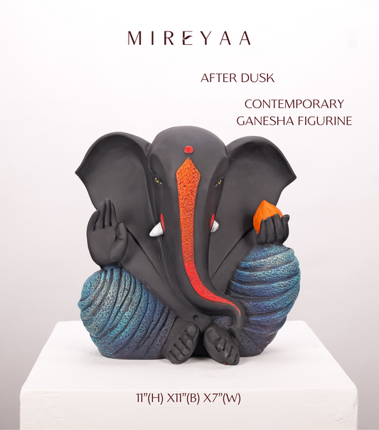 After Dusk — Contemporary Ganesha Figurine