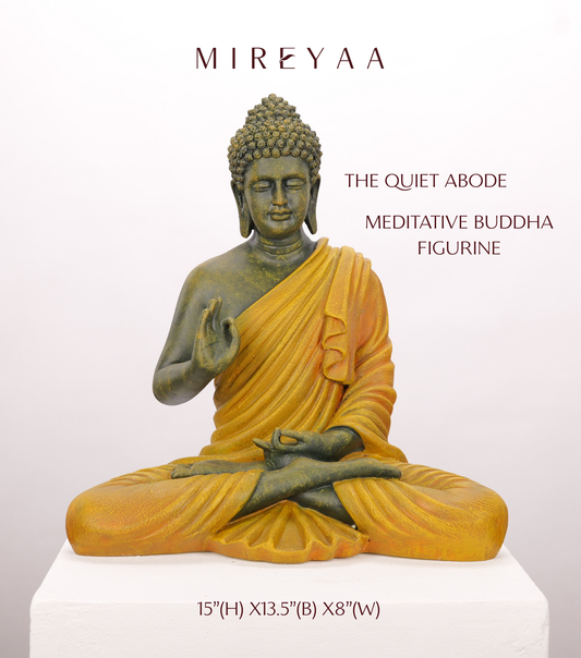 The Quiet Abode — Meditative Buddha Figurine