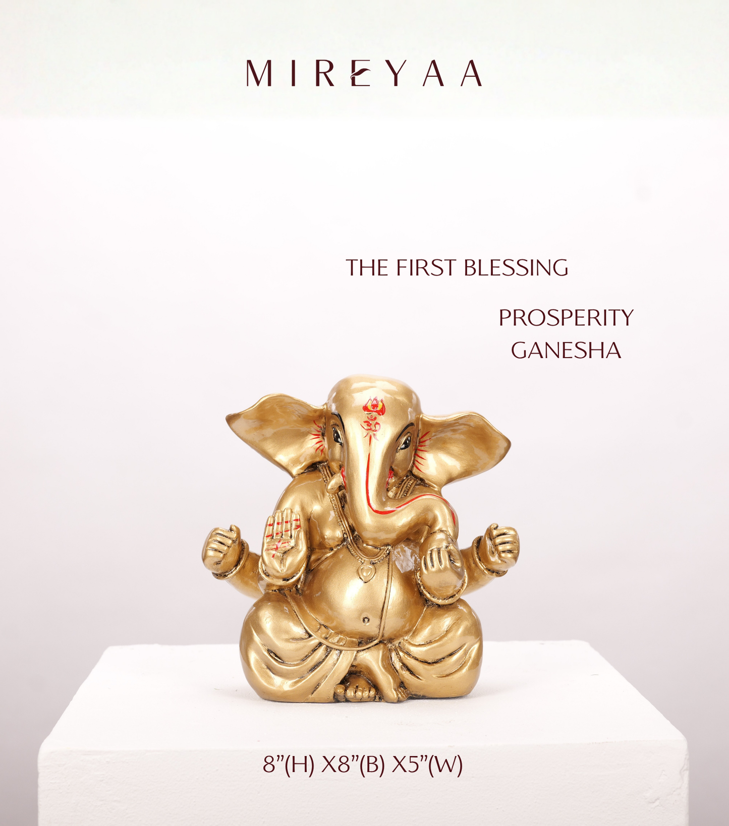 The First Blessing- Prosperity Ganesha
