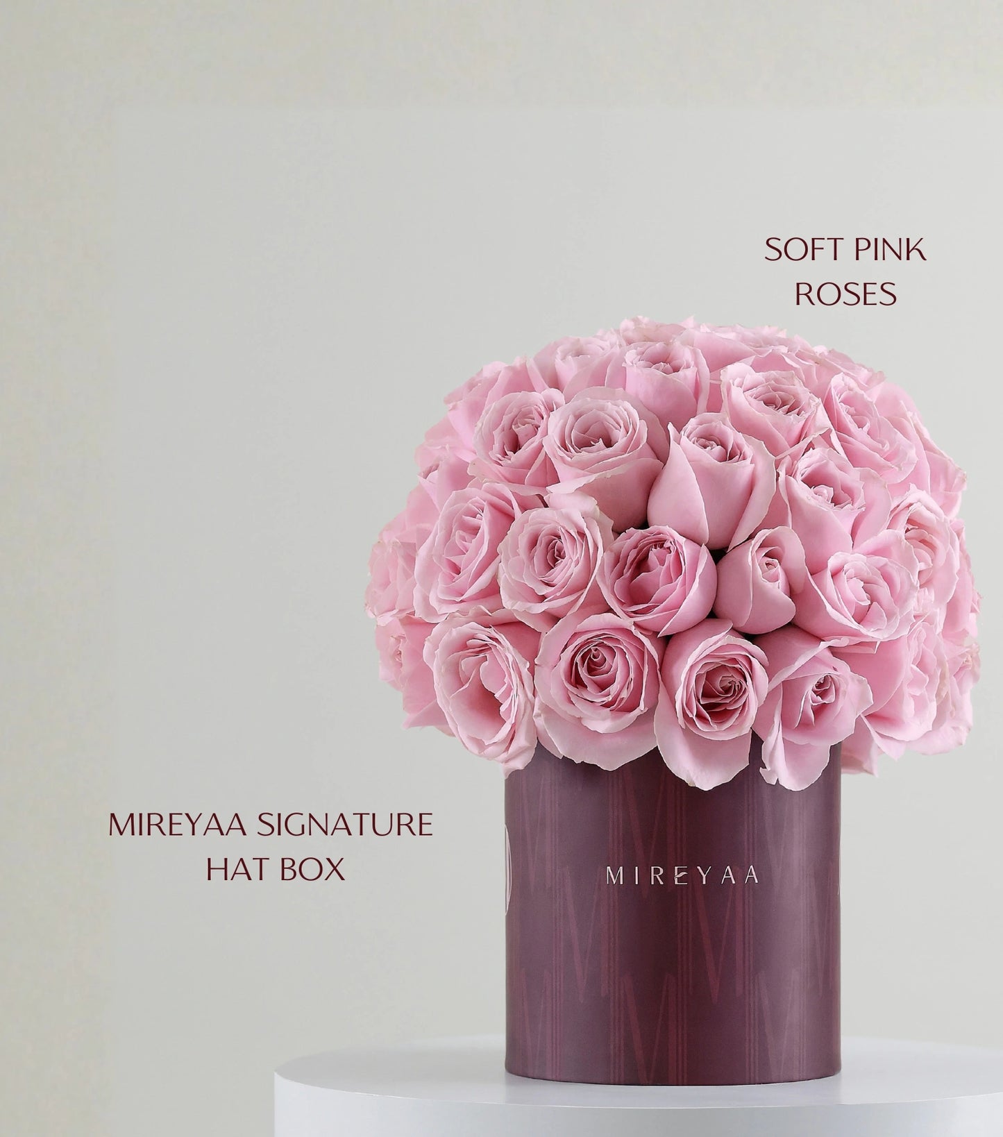 The Soft Rose Classic Hat Box