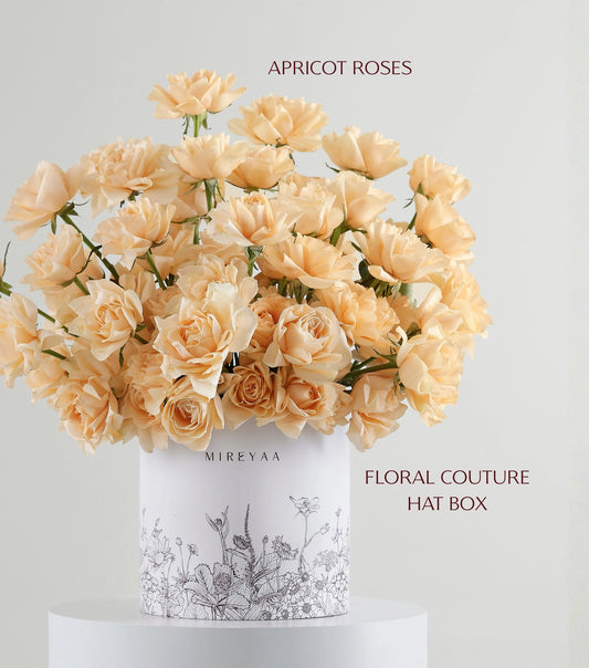 The Sculpted Rose Couture Hat Box