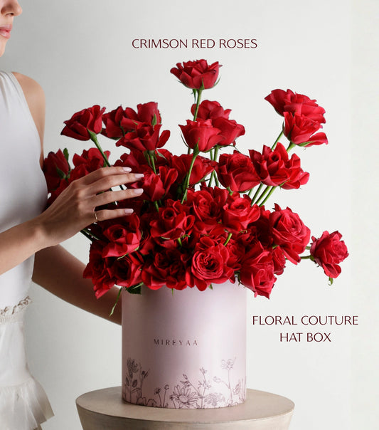 The Sculpted Rose Couture Hat Box